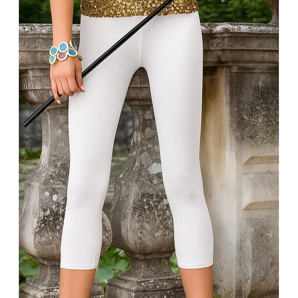 TRASPARENZE Capri-style Microfibers Leggings 40 Den White Size SML Tights from - Picture 1 of 2
